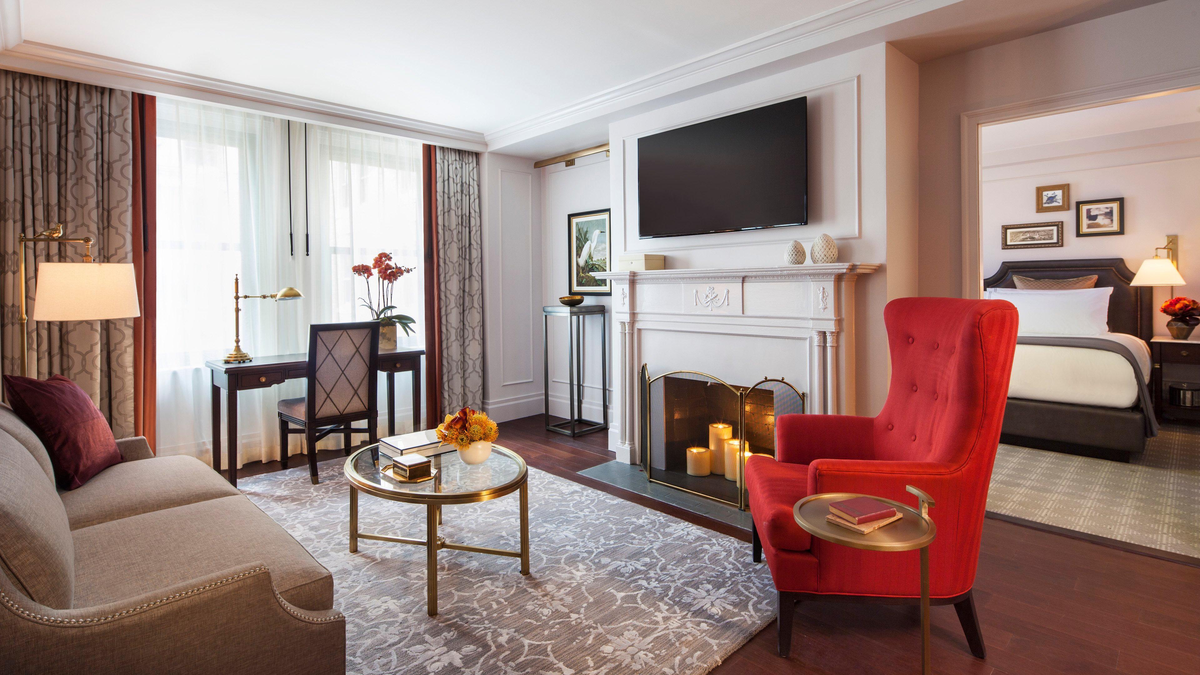 فندق إنتركونتننتال نيويورك باركلي نيو يورك المظهر الخارجي الصورة A living room at the hotel