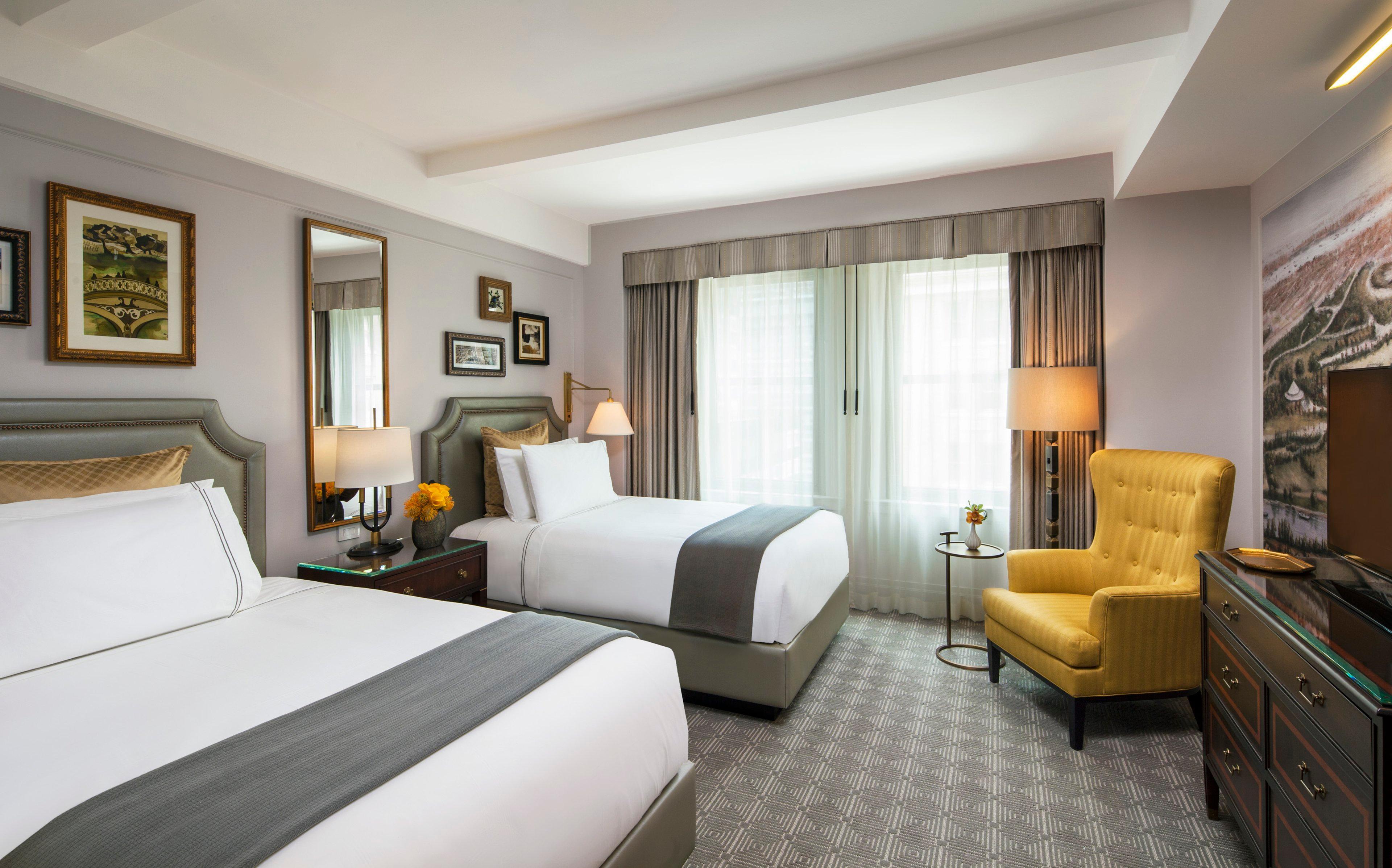 فندق إنتركونتننتال نيويورك باركلي نيو يورك المظهر الخارجي الصورة A guest room at the Hotel Commonwealth