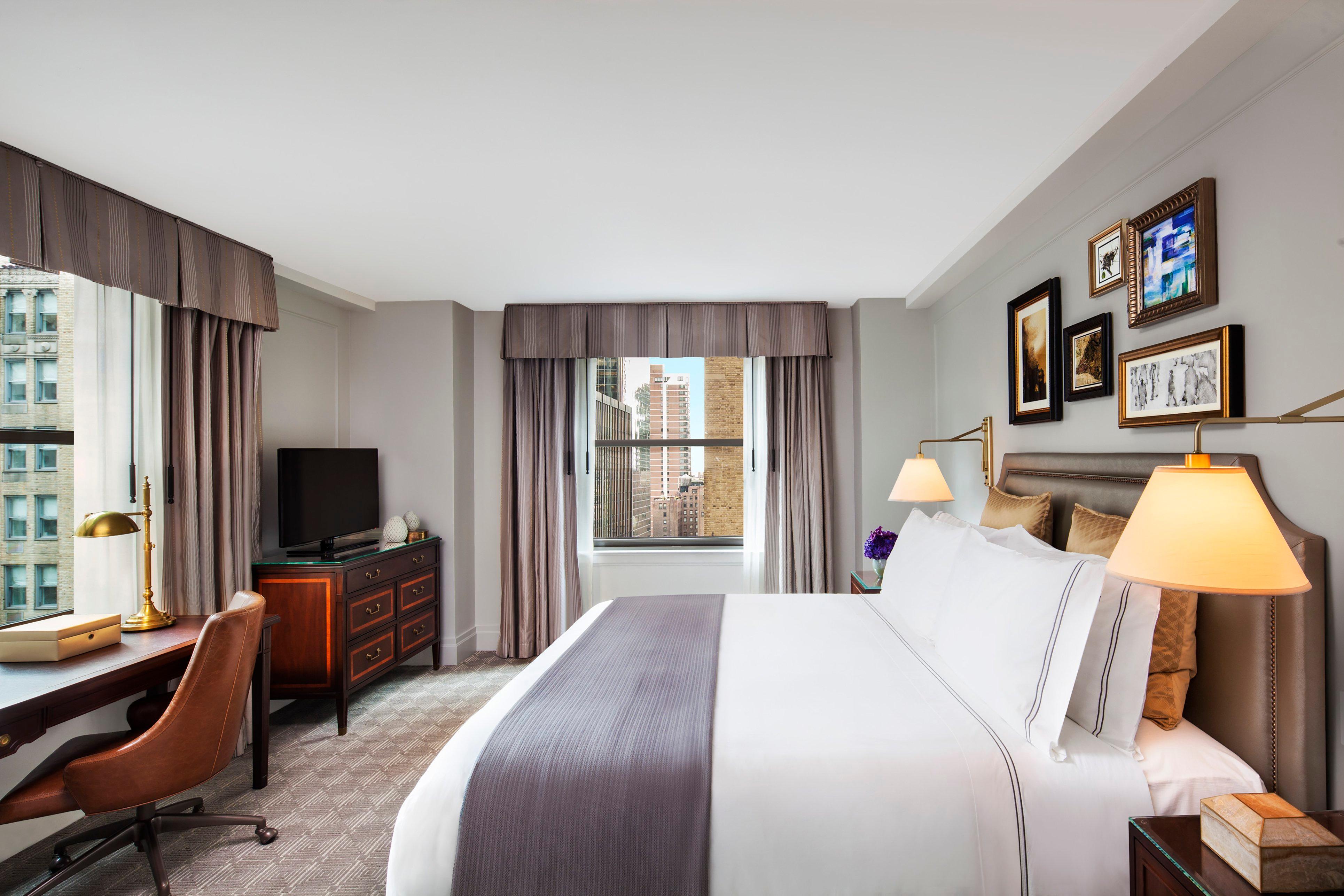 فندق إنتركونتننتال نيويورك باركلي نيو يورك المظهر الخارجي الصورة A bedroom at the hotel