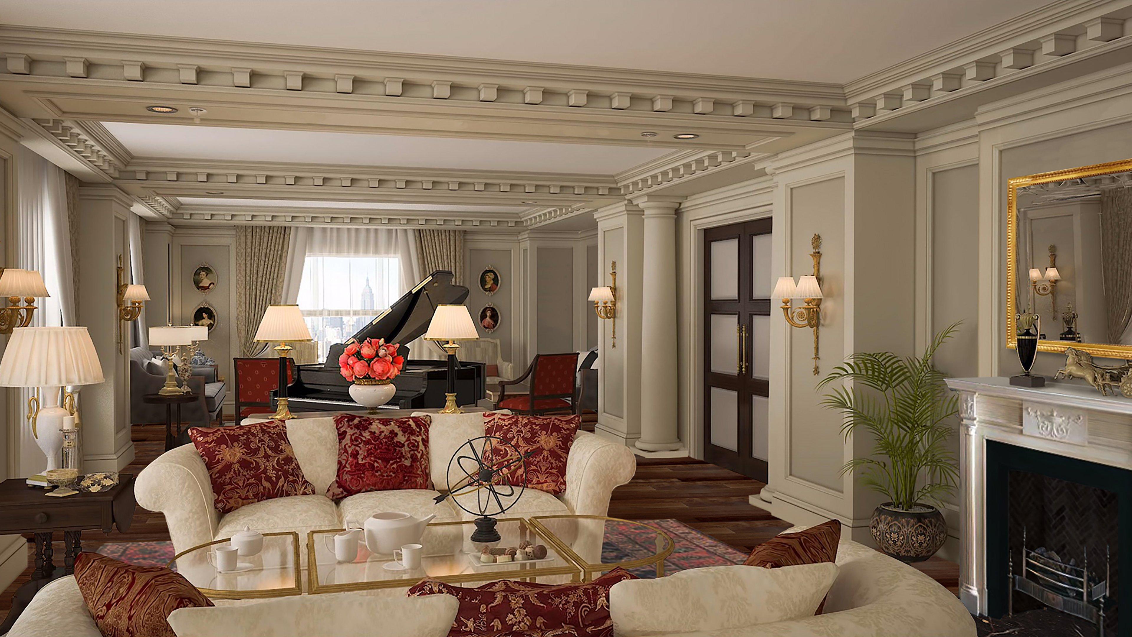 فندق إنتركونتننتال نيويورك باركلي نيو يورك المظهر الخارجي الصورة 3D interior visualization