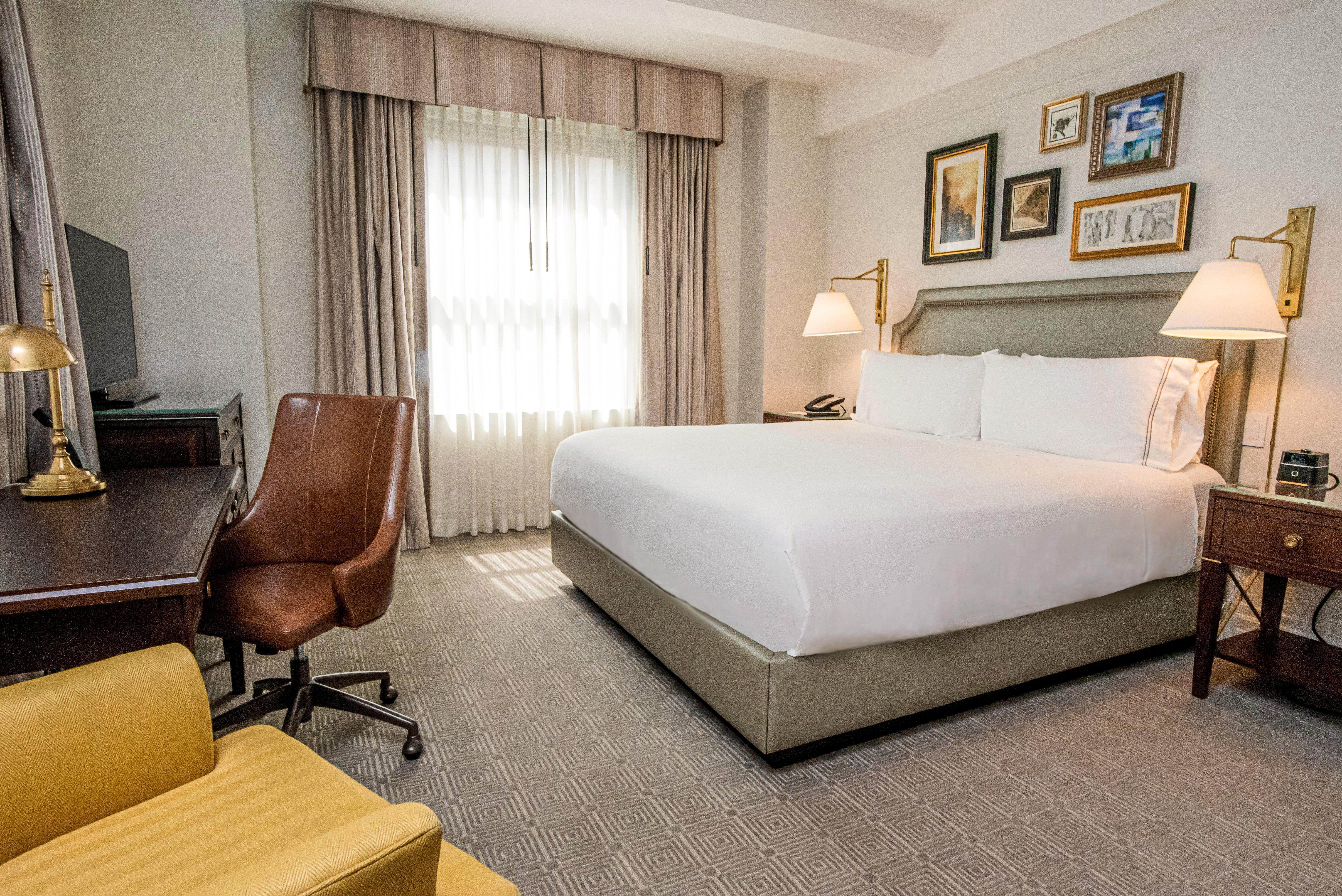 فندق إنتركونتننتال نيويورك باركلي نيو يورك المظهر الخارجي الصورة A guest room at the Hotel Commonwealth