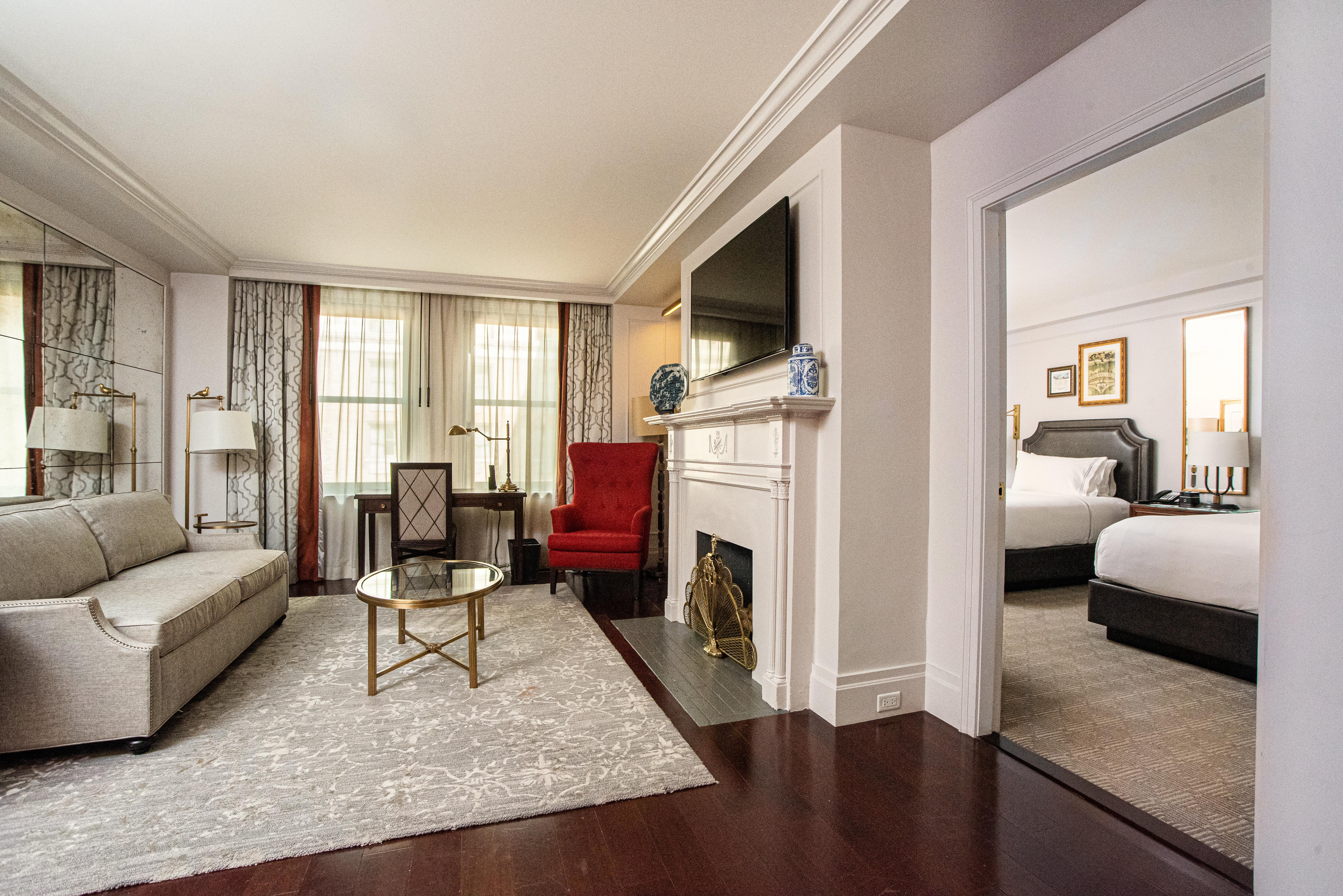 فندق إنتركونتننتال نيويورك باركلي نيو يورك المظهر الخارجي الصورة A suite at the Hotel Commonwealth